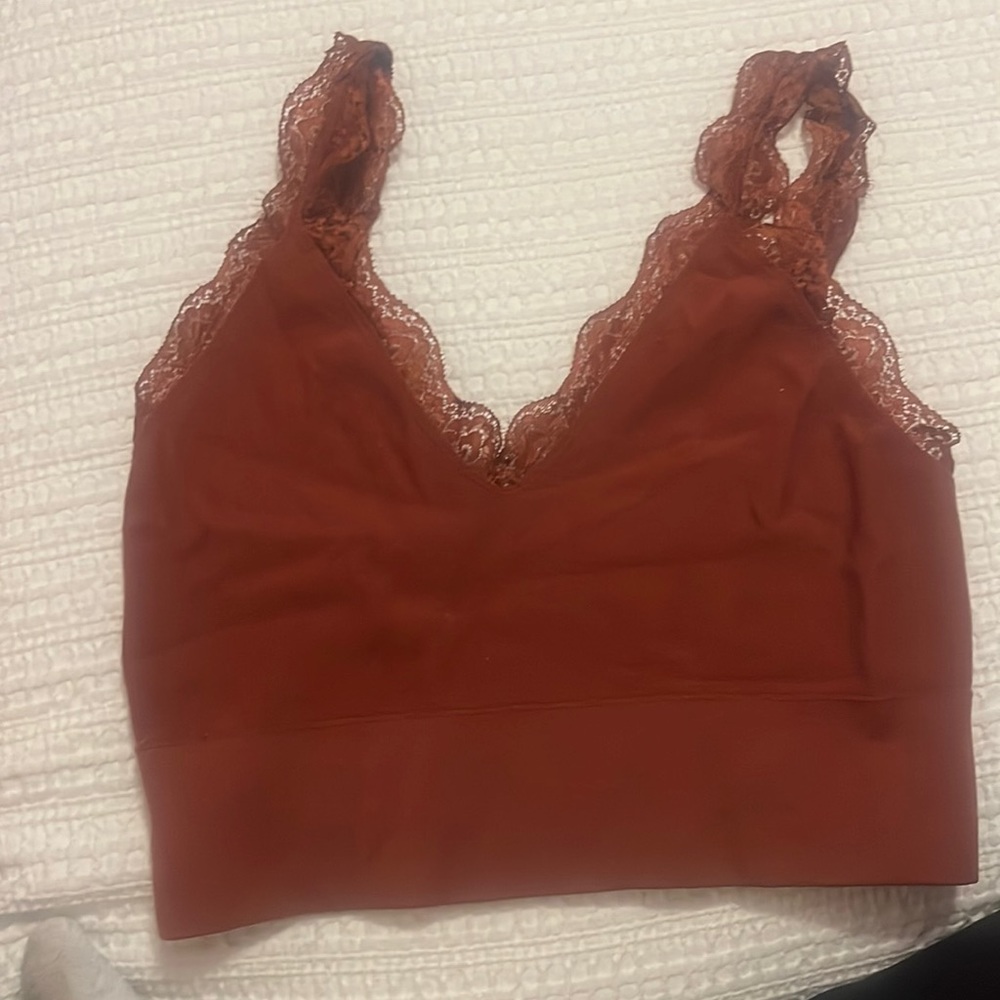 burgundy lace top